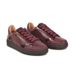 Pataugas BASALT/SV F4H BORDEAUX -Pataugas 628220 BASKET FEMME BASALT SV F4H BORDEAUX 4