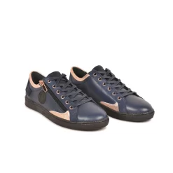 Pataugas JESTER/MIX F4H MARINE/ROSE -Pataugas 628254 BASKET FEMME JESTER MIX F4H MARINE ROSE 4