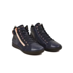 Pataugas PALME/MIX F4H MARINE/ROSE -Pataugas 628270 922 BASKET FEMME PALME MIX F4H MARINE ROSE 4