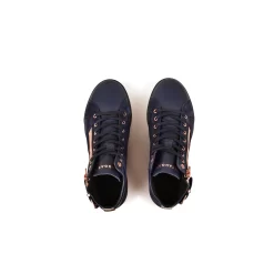 Pataugas PALME/MIX F4H MARINE/ROSE -Pataugas 628270 922 BASKET FEMME PALME MIX F4H MARINE ROSE 6