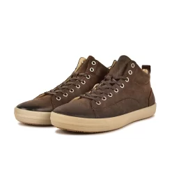 Pataugas NEW CARLO/W H4H CHOCOLAT -Pataugas 628305 BASKET HOMME NEW CARLO W H4H CHOCO 4