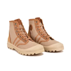 Pataugas AUTHENTIQUE M/MIXTC F4H BEIGE -Pataugas 628318 BOOTS FEMME OG M MIXTC F4H BEIGE 4