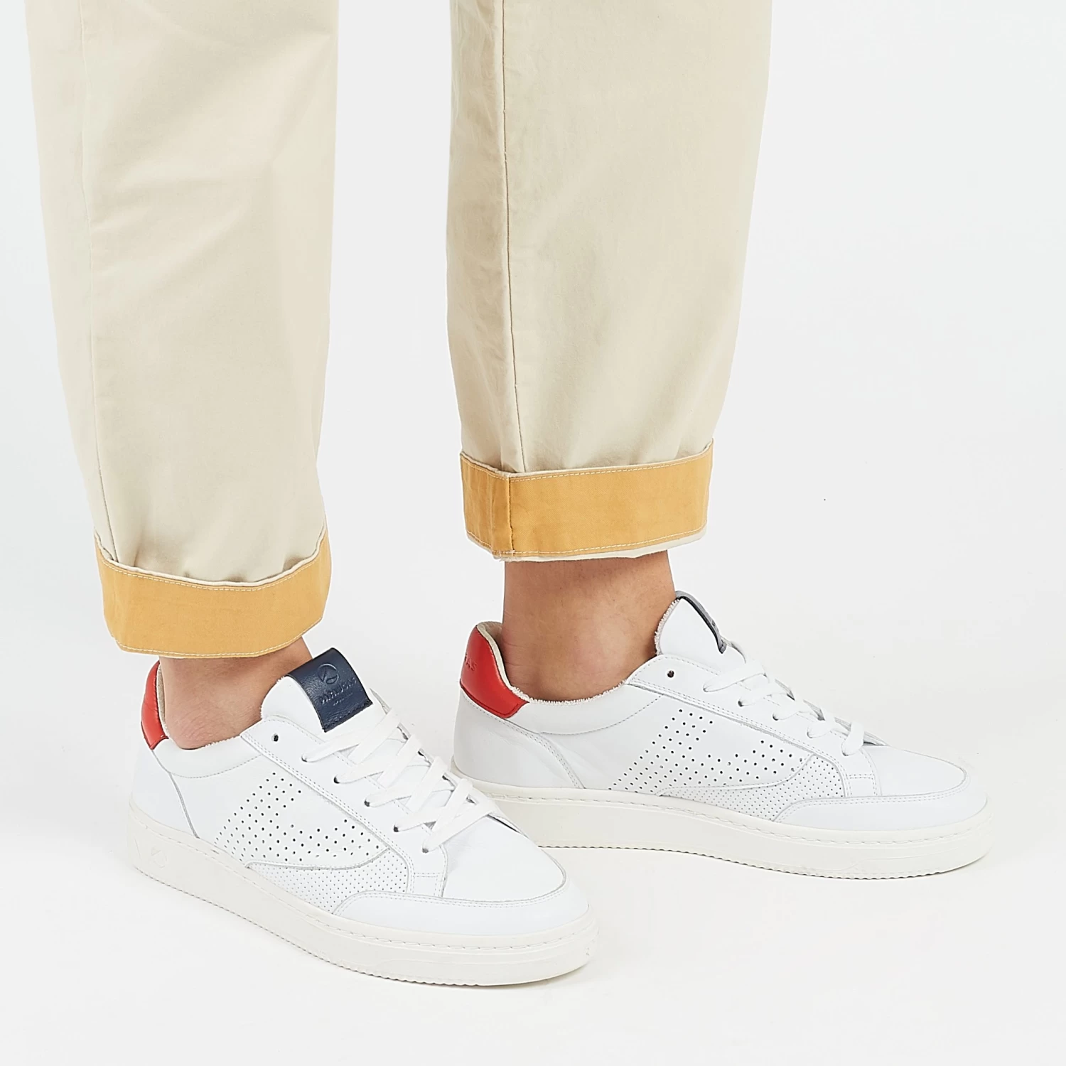 Pataugas BASALTE/N H2H BLANC/ROUGE 2 Pataugas BASALTE/N H2H BLANC/ROUGE - Image 2