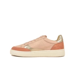 Pataugas BASALTE/SNME F2H BEIGE ROSÉ/DORÉ -Pataugas BASKET FEMME BASALT F2H NUDE DORE 3