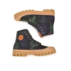 Pataugas AUTHENTIQUE X LE MONT SAINT MICHEL F4G Tartan Marine 9 Pataugas AUTHENTIQUE X LE MONT SAINT MICHEL F4G Tartan Marine -Pataugas BOOTS FEMME AUTHENTIQUE MSM 6