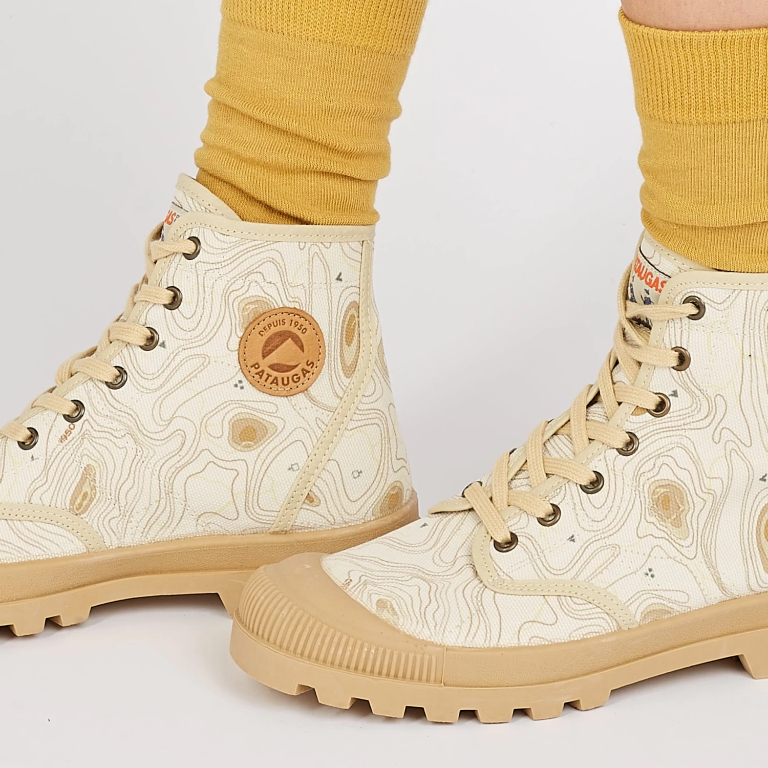 Pataugas AUTHENTIQUE M/TOPO F2I BEIGE 3 Pataugas AUTHENTIQUE M/TOPO F2I BEIGE - Image 3