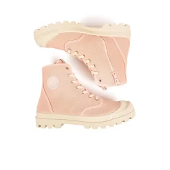 Pataugas AUTHENTIQUE M/ZIPTI F2I ROSE -Pataugas BOOTS FEMME OG MID ZIP ROSE PALE 628347 300 6