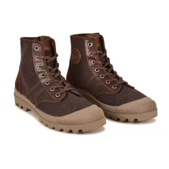 Pataugas AUTHENTIQUE M/MIXTC F4H CHOCOLAT -Pataugas BOOTS FEMME OG MIXTE F4H CHOCOLAT 4