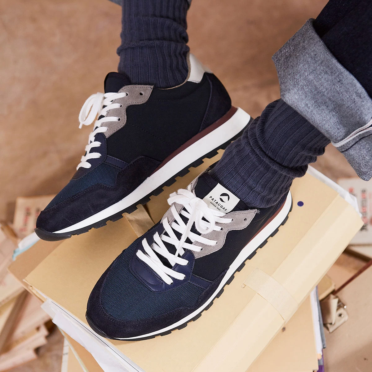 Pataugas ASTATE/MIX H4H MARINE 3 Pataugas ASTATE/MIX H4H MARINE - Image 3