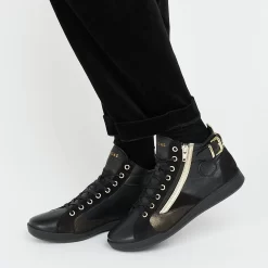 Nouveaux produits -Pataugas PALME 628270946 NOIR DORE